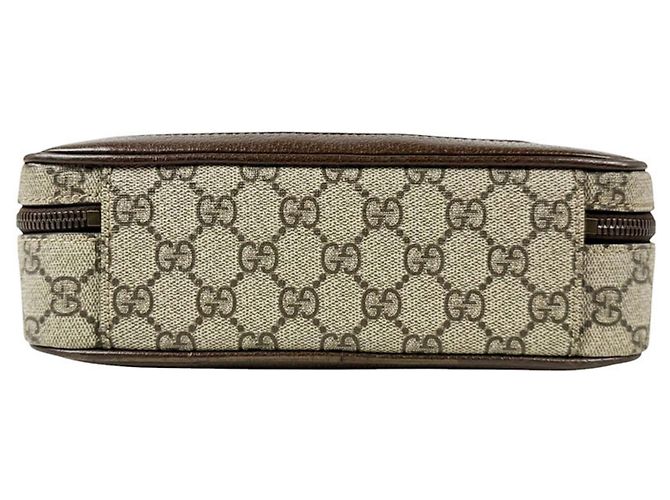 Borsa a tracolla Gucci Ophidia GG Supreme Canvas Leather - vista 4