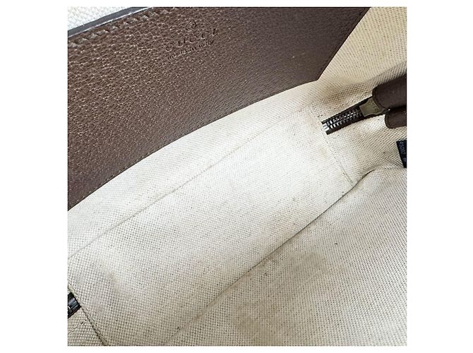 Borsa a tracolla Gucci Ophidia GG Supreme Canvas Leather - vista 5