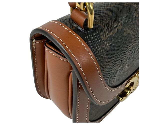 Céline Borsa a tracolla Celine Triomphe Mini Buzas Claire - vista 7