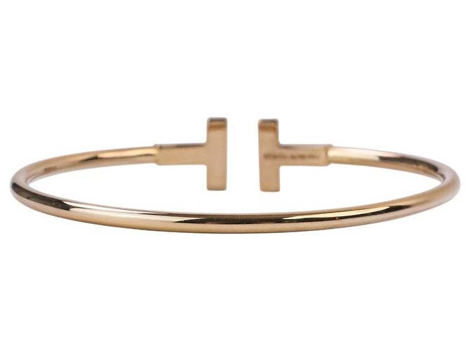 Autre Marque Bracciale a catena Tiffany T con diamante in oro 18K - vista 5