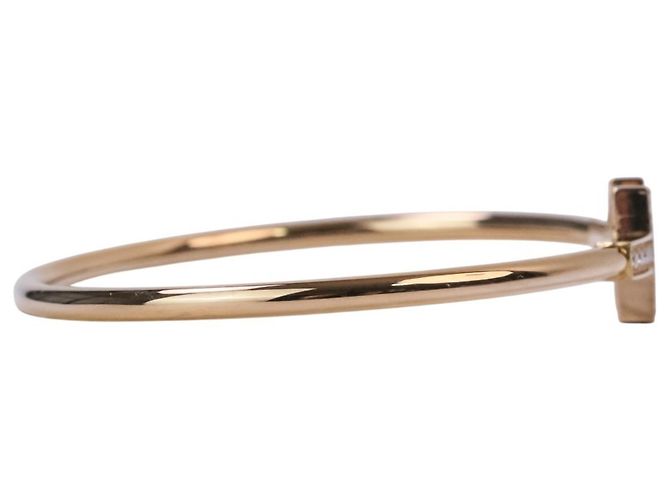 Autre Marque Bracciale a catena Tiffany T con diamante in oro 18K - vista 6