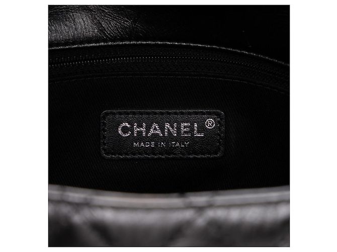 Coco Handle Borsa Chanel Matelassé 29 in Gray Gunmetal - vista 5