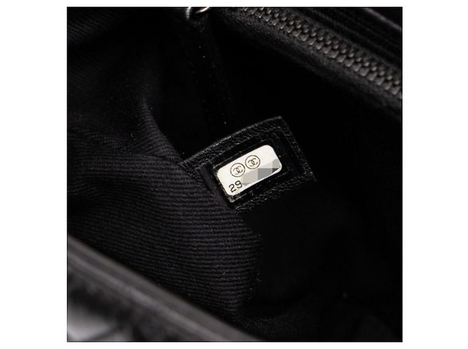 Coco Handle Borsa Chanel Matelassé 29 in Gray Gunmetal - vista 6