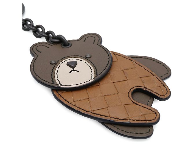 Portachiavi Orso Intrecciato Bottega Veneta - vista 4