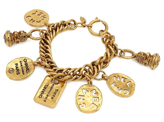 Pulsera con dije chapada en oro Chanel 31 Rue Cambon - vista 2