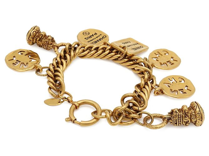 Pulsera con dije chapada en oro Chanel 31 Rue Cambon - vista 3