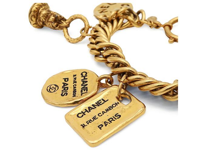 Pulsera con dije chapada en oro Chanel 31 Rue Cambon - vista 5