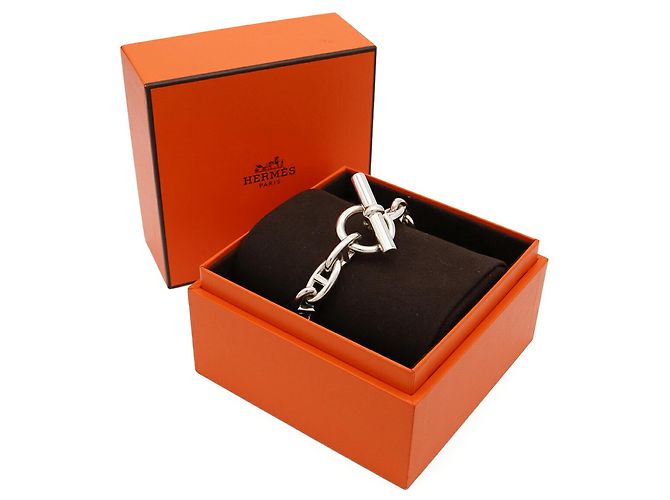 Hermès Pulsera de Dijes HERMES Chaine d'Ancre GM - vista 7