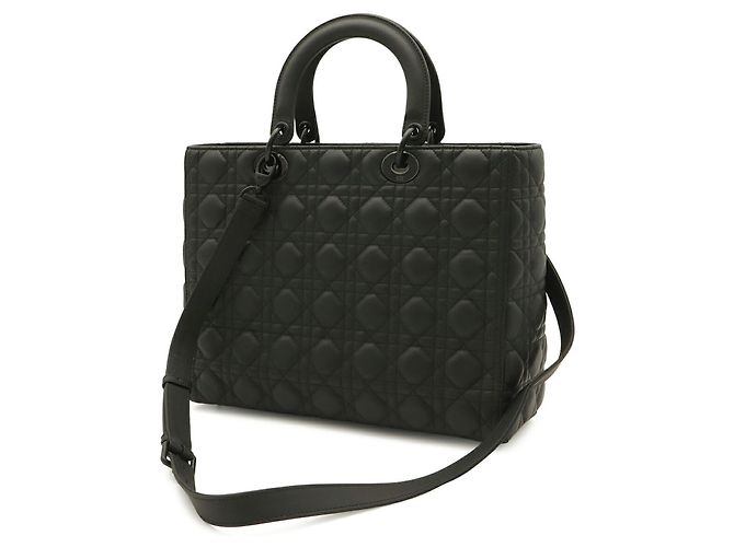 Borsa Tote Large Cannage Lady Dior di Christian Dior - vista 3
