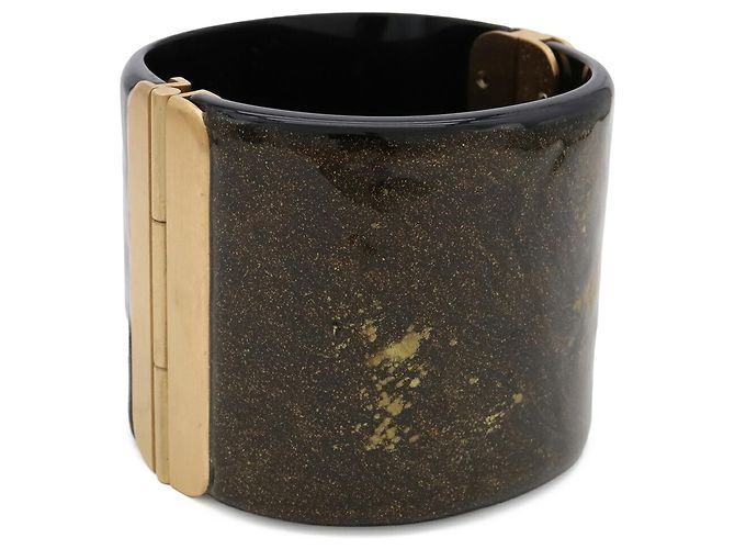 Bracciale rigido largo Chanel Coco Mark - vista 3