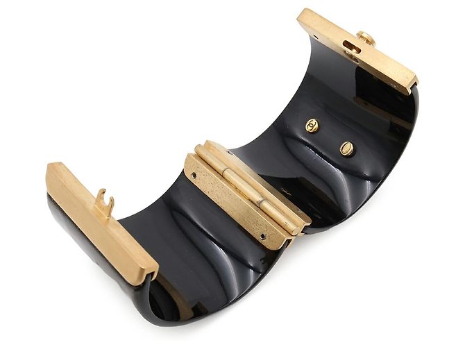 Bracciale rigido largo Chanel Coco Mark - vista 8