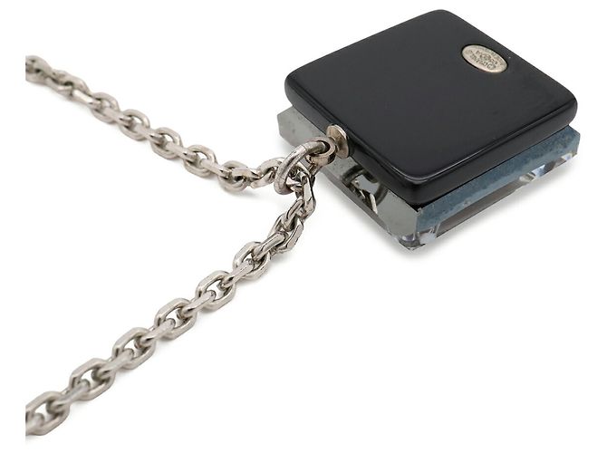 Colgante de Collar Cubo Cuadrado CHANEL Coco Mark - vista 5