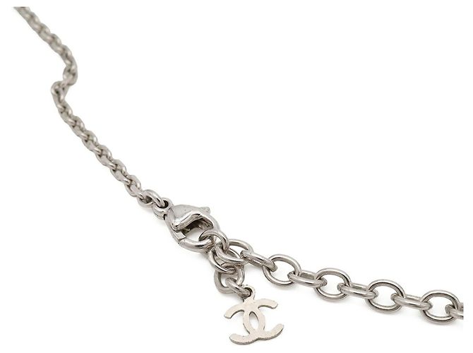 Colgante de Collar Cubo Cuadrado CHANEL Coco Mark - vista 7