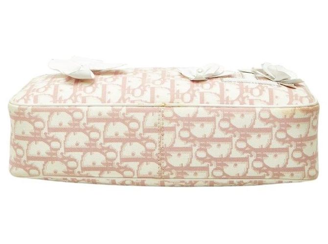 Christian Dior Borsa a tracolla Dior Trotter No.1 Flower Canvas - vista 3