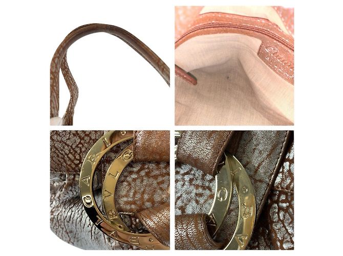 Bulgari BVLGARI Chandra Lederhandtasche - Ansicht 6