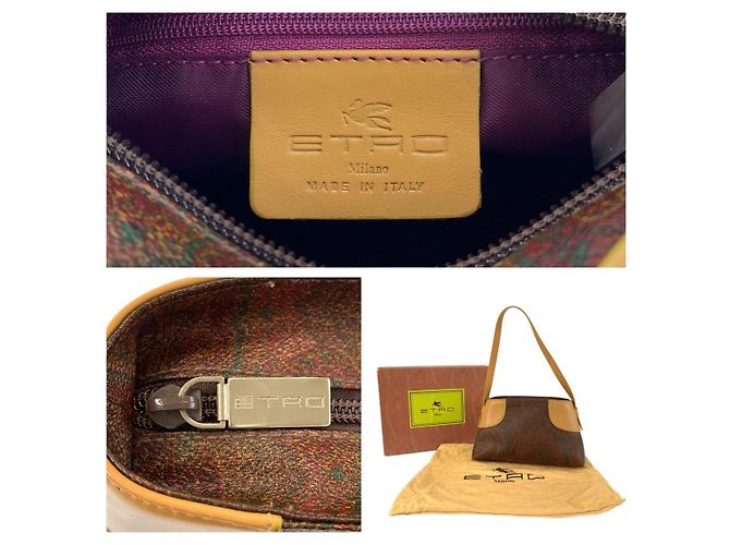 Bolsa 2 vias ETRO Paisley PVC - vista 3