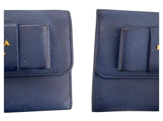 Carteira PRADA Fiocco Ribbon Saffiano - vista 9