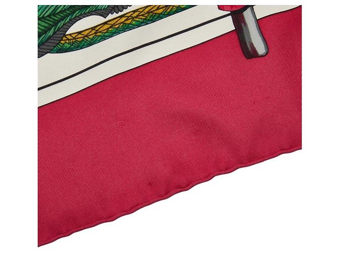 Hermès Pañuelo de seda Hermes Carre90 PASSE MENTERIE - vista 3