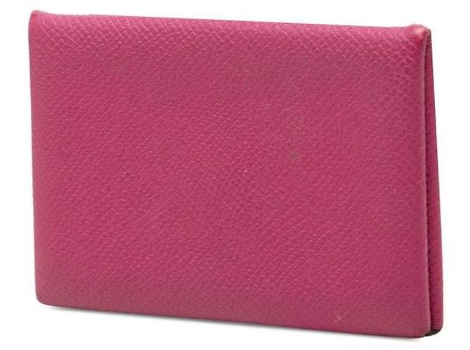 Hermès Hermes Calvi Leather Card Case - view 2