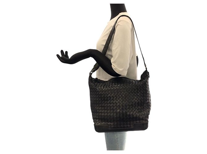 Borsa a tracolla Bottega Veneta in pelle Intrecciato - vista 7