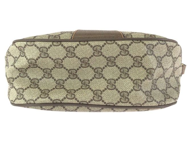 BORSA A TRACCOLLA GUCCI OLD GUCCI SHERRY LINE GG SUPREME CANVAS - vista 10