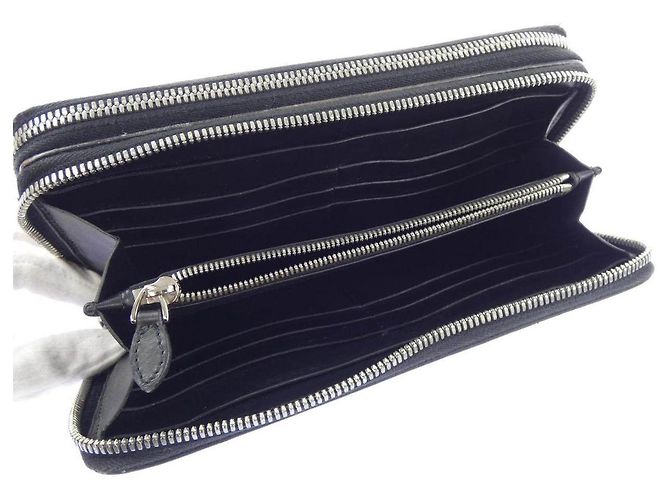 Berluti Taliscrit Leder Long Zip Wallet - Ansicht 6