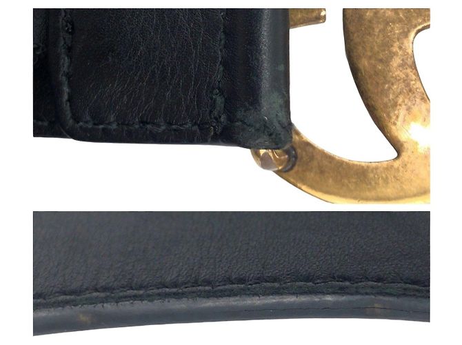 CINTURA IN PELLE GUCCI GGMARMONT - vista 4