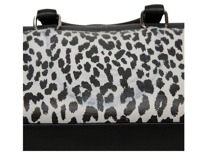 Yves Saint Laurent Borsa 2way Baby Duffle in pelle Saint Laurent - vista 7