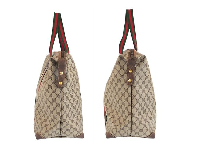 GUCCI GG SUPREME CANVAS BOSTON TASCHE - Ansicht 8