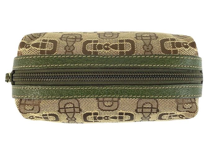 Pouch in tela Horsebit GUCCI - vista 8