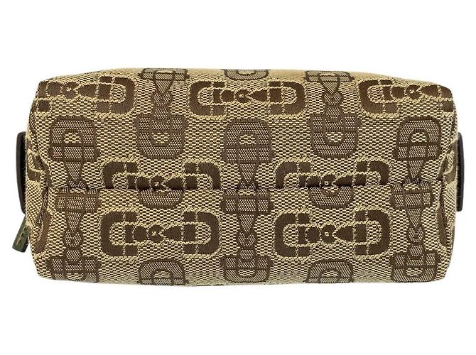 Pouch in tela Horsebit GUCCI - vista 9