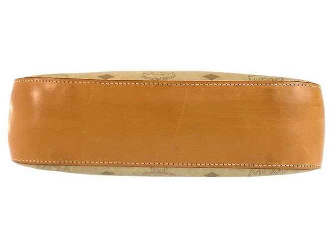 Borsa a tracolla in pelle MCM Visetos - vista 9