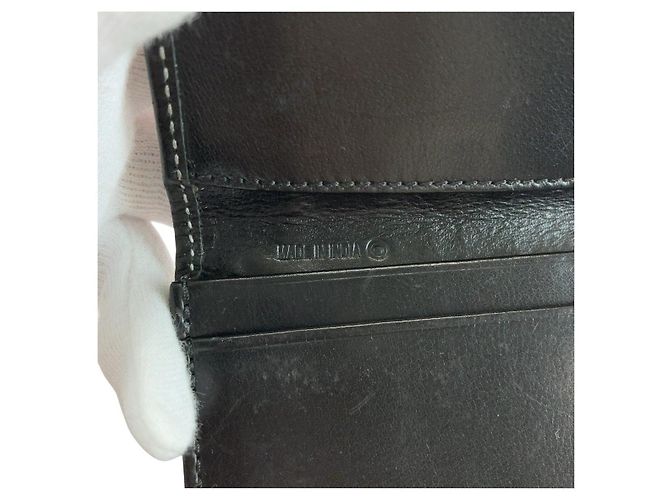 COACH Signature Canvas Leather Card Case - view 9