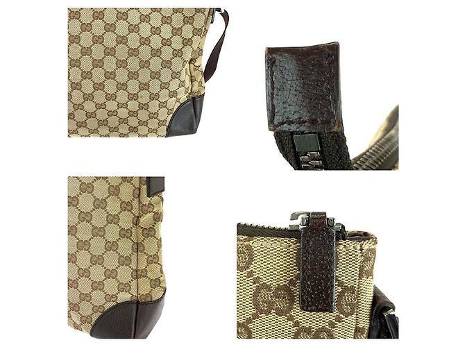 BOLSA DE OMBRO GUCCI GGCANVAS - vista 5