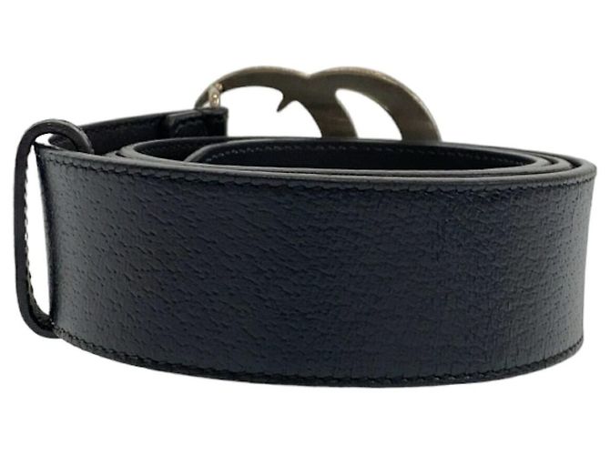 Gucci GG Marmont Gürtel aus Leder Schwarz - Ansicht 5