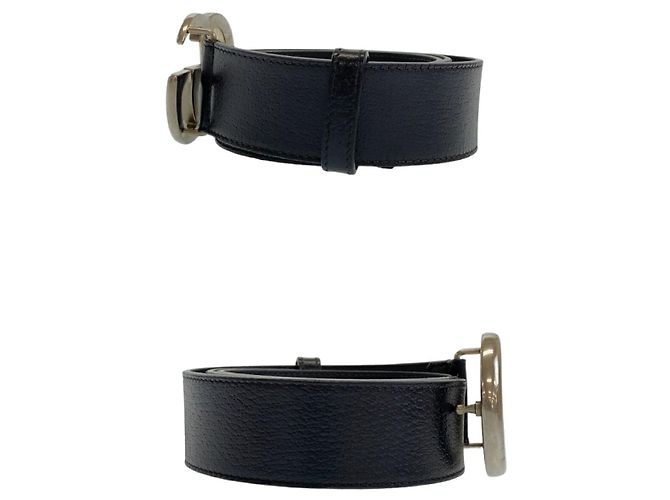 Gucci GG Marmont Gürtel aus Leder Schwarz - Ansicht 6