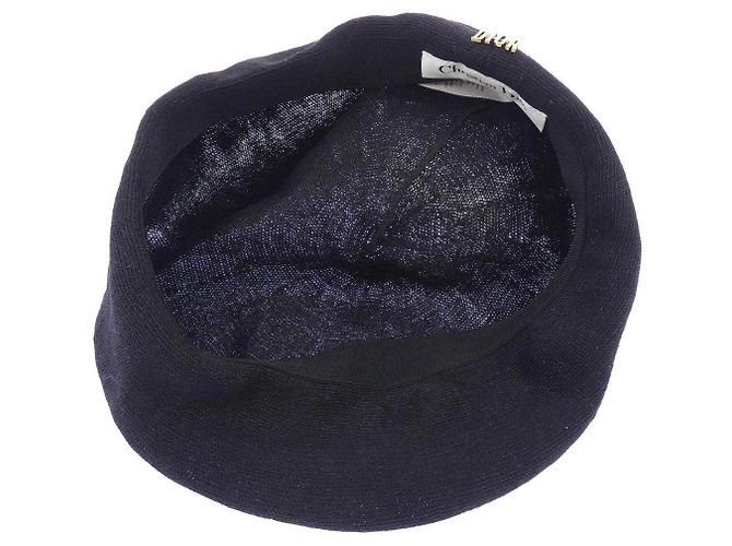 Christian Dior Kappe aus Leinen und Nylon - Ansicht 5