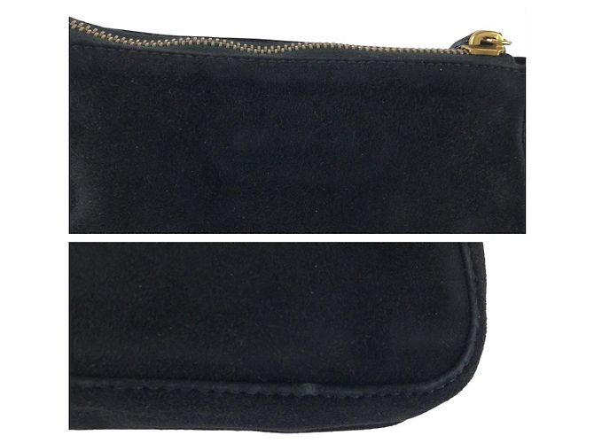 FENDI Make-up Tasche aus Nubukleder - Ansicht 6