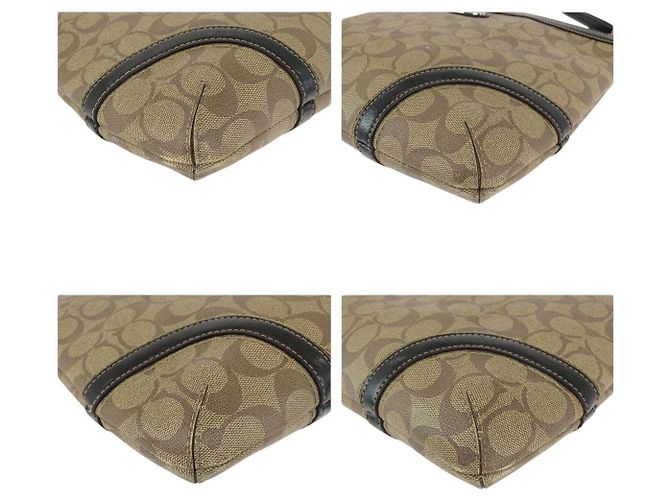 Bolso de hombro COACH Signature PVC - vista 3