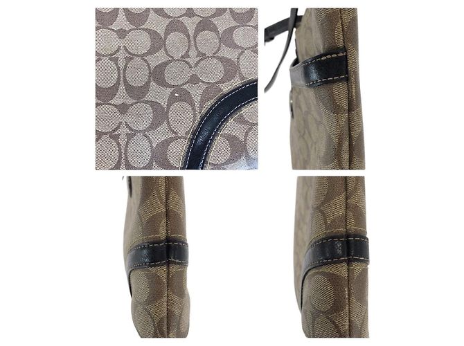 Bolso de hombro COACH Signature PVC - vista 5