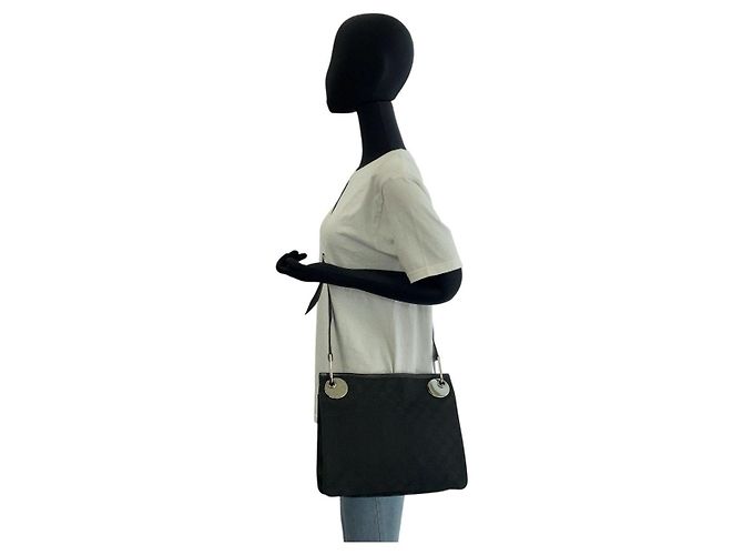 Borsa a Tracolla GUCCIGGCanvasShoulderBag - vista 5