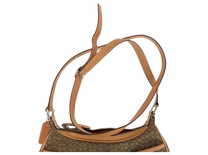COACH Mini Signature Canvas Schultertasche - Ansicht 10
