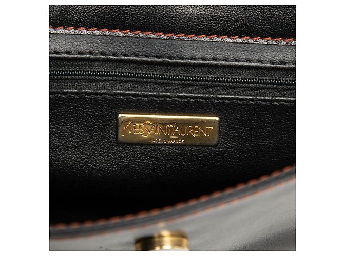 Yves Saint Laurent Borsa a tracolla in pelle Y Cut Saint Laurent - vista 8