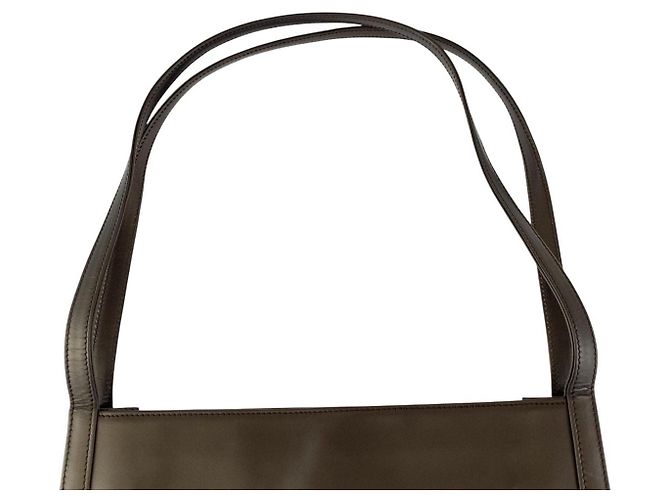 BORSA A TRACCOLLA IN PELLE GUCCI - vista 9