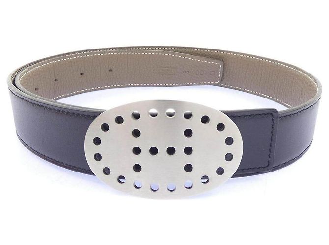 Hermès Hermes MIXTE MIRAGE Leather Belt - view 5