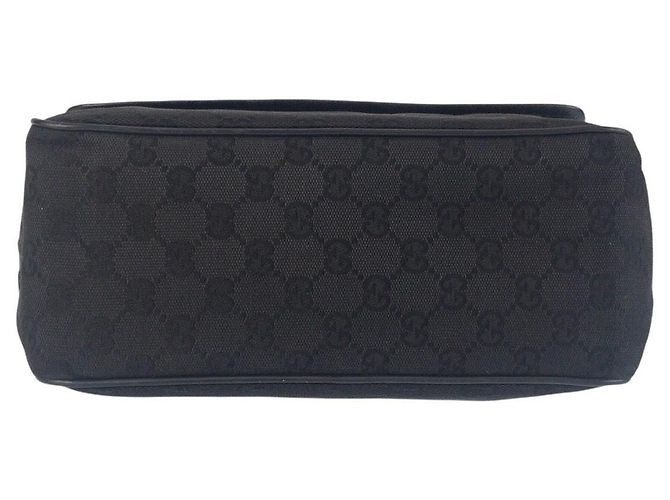 BORSA A TRACCOLLA GUCCI IN CANVAS GG E PELLE - vista 10