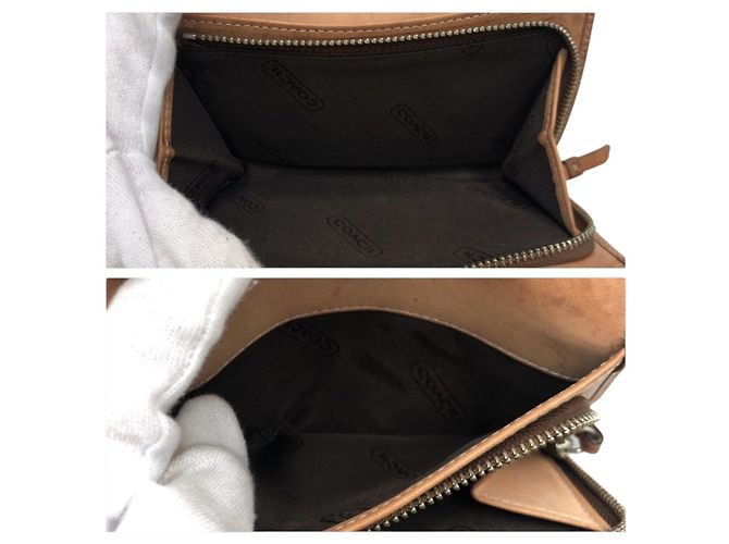 COACH Signature Canvas Ledergeldbörse - Ansicht 9