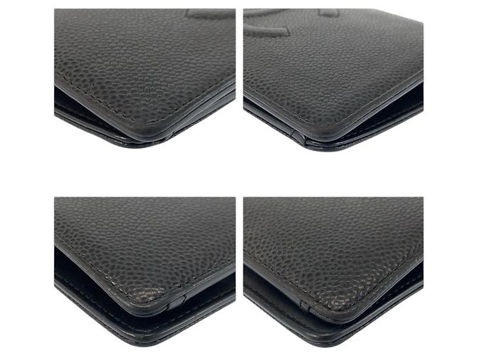 Chanel Coco Mark Leather Long Wallet - view 7