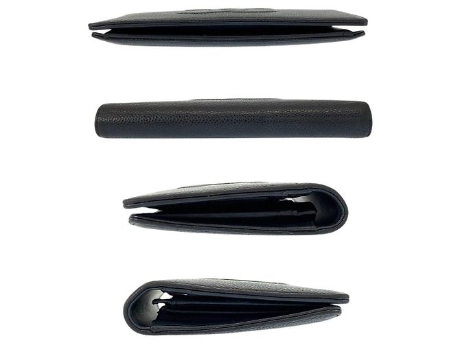 Chanel Coco Mark Leather Long Wallet - view 9