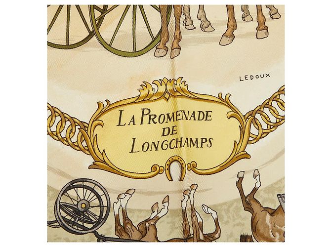 Hermès Hermes LA PROMENADE DE LONGCHAMPS Seidentuch - Ansicht 2